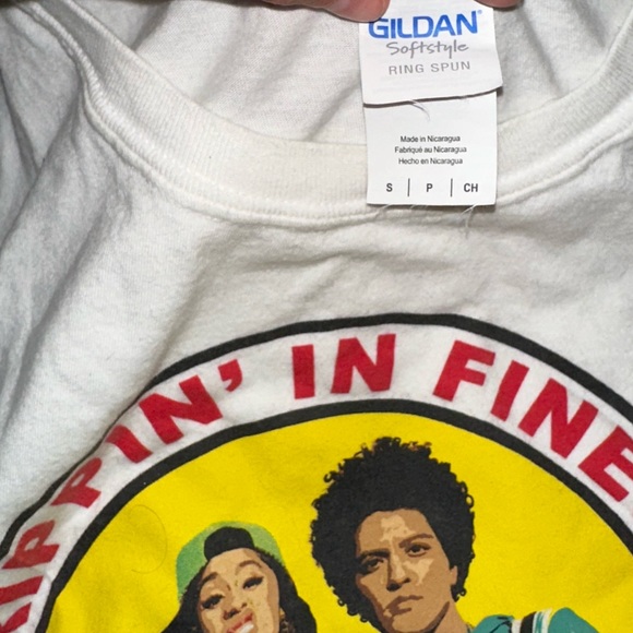 2 for $10! Cardi B Bruno Mars music tee short sleeve - Picture 2 of 2
